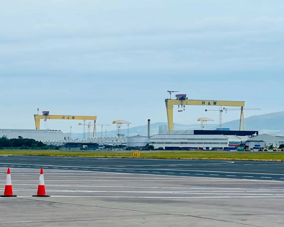 Harland and Wolff Cranes in Belfast